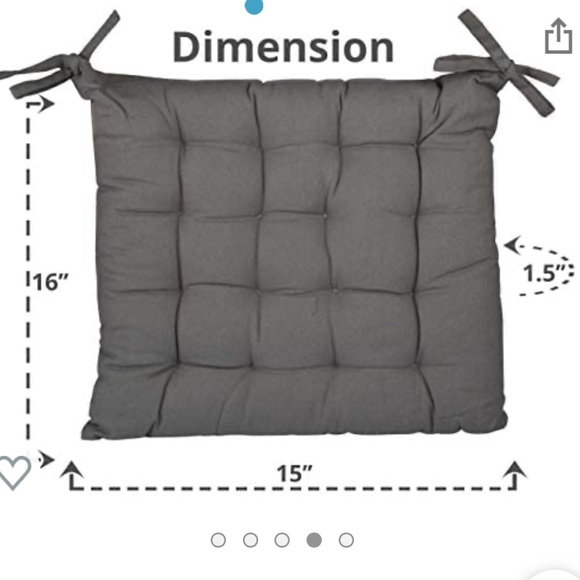 Chair cushion, new in package - Picture 3 of 5